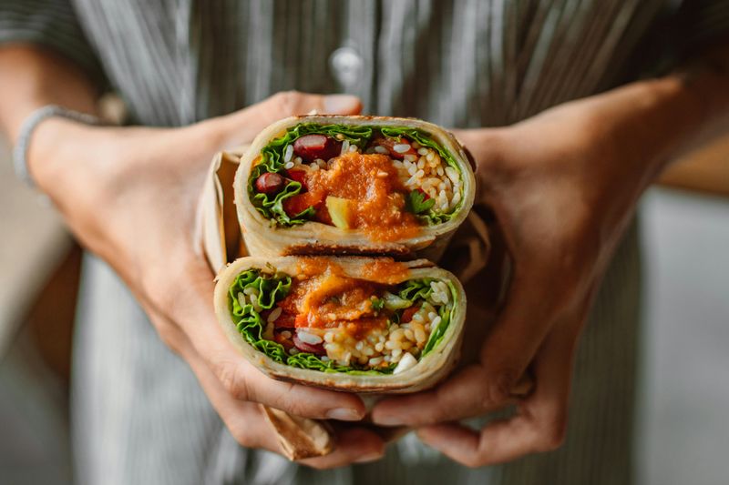 Vegan Shawarma Wrap