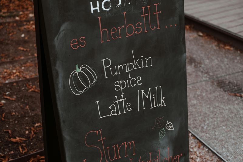 Seasonal menu board