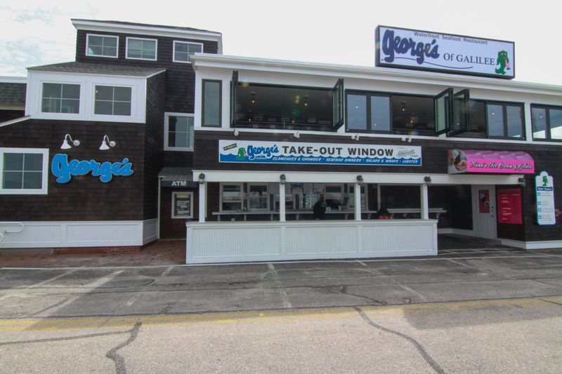 18 Coastal Sandwich Stands Across America Serving Fish Sandwiches Worth the Drive 17 George's of Galilee - Narragansett, Rhode Island