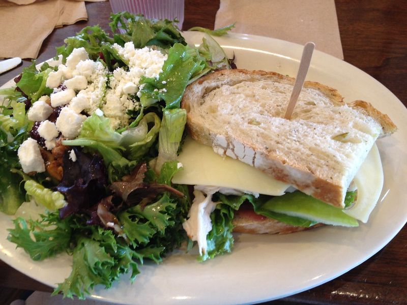 Turkey and stuffing sandwich