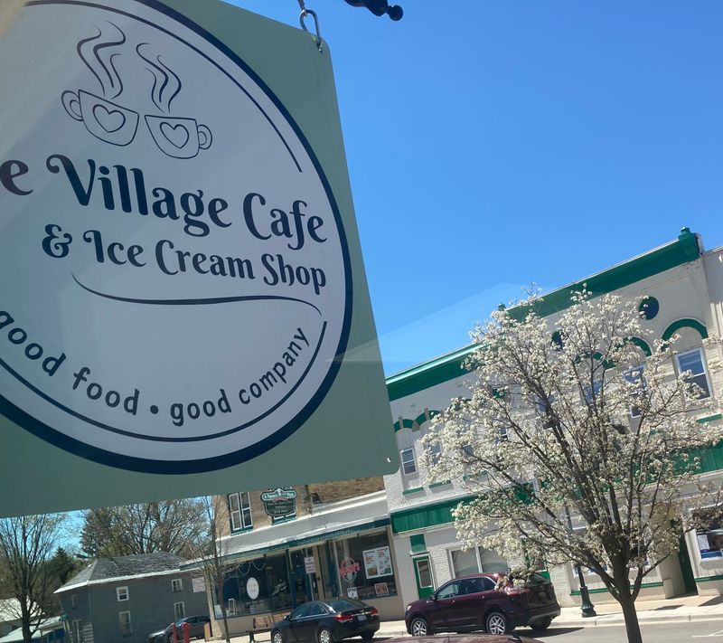 14 Midwest Town Squares Where Cafés And Corner Shops Turn Saturdays Into Rituals 12 The Village Cafe & Ice Cream Shop - Kingsley, Michigan