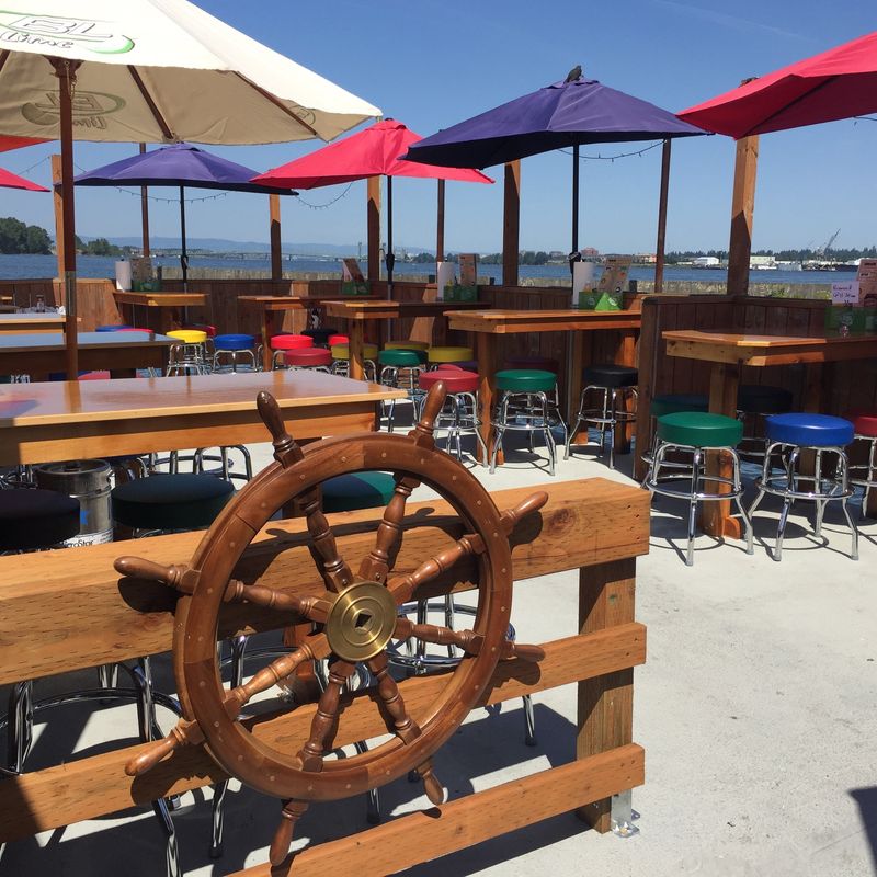 8 Oregon Riverfront Restaurants Serving Dishes Perfect For Winter Evenings 7 The Deck - Portland, Oregon