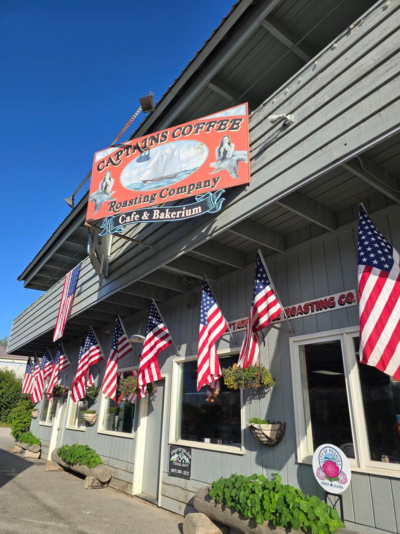 Captain's Coffee Roasting Co - Homer, Alaska