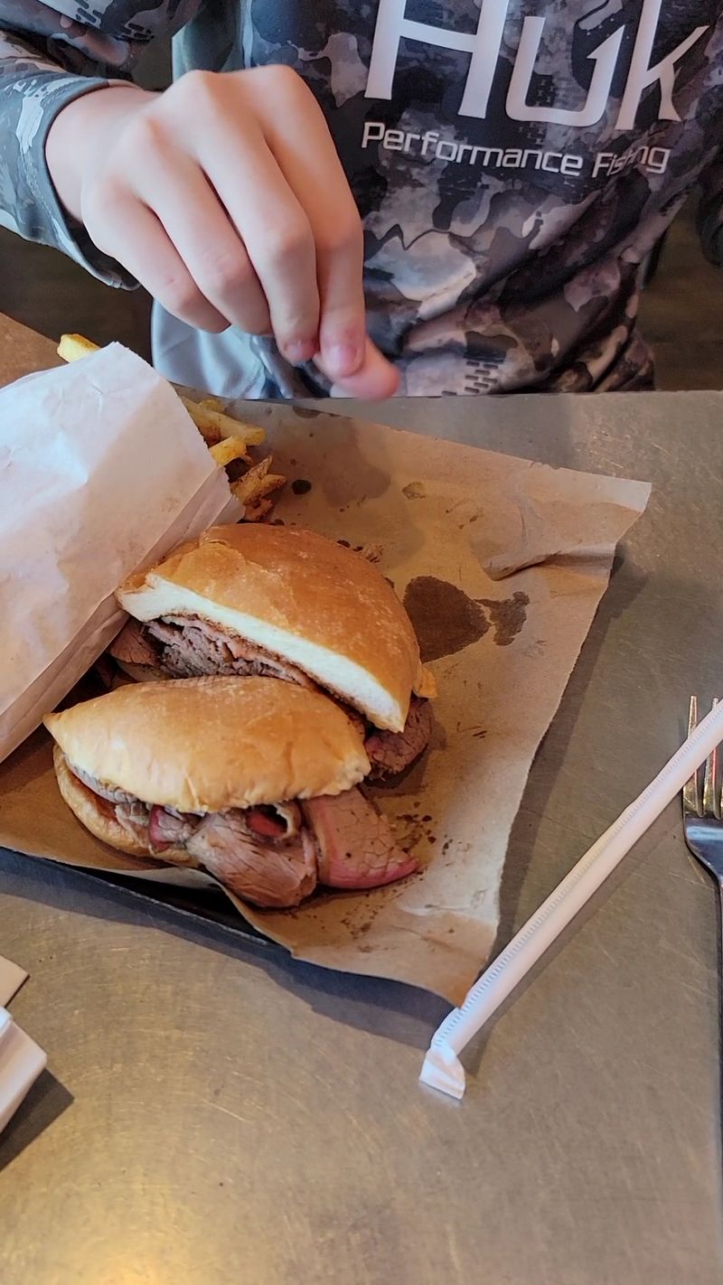 Brisket Sliced Right