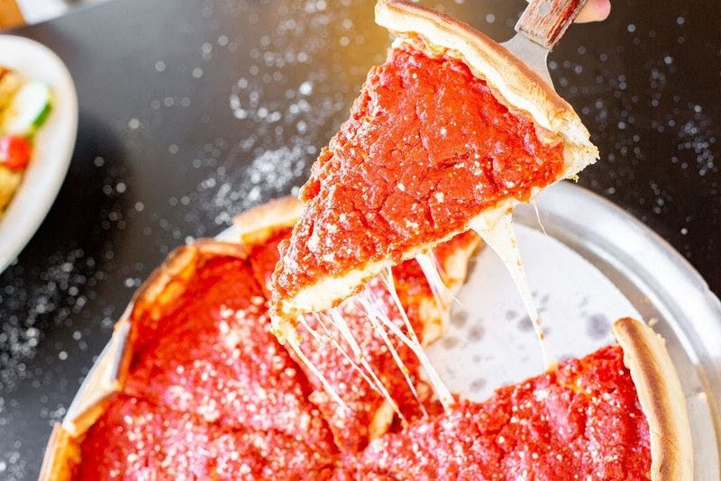 This Illinois Italian Counter Still Serves Red Sauce Like It’s 1955 18 Baked Mostaccioli That Hugs Back