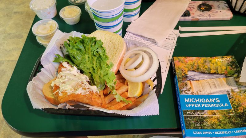 18 Coastal Sandwich Stands Across America Serving Fish Sandwiches Worth the Drive 21 Brown Fisheries Fish House - Paradise, Michigan