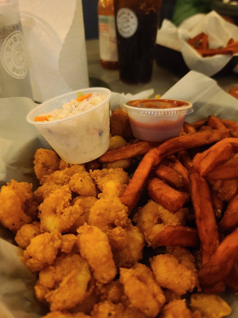 These Shrimp Baskets Taste Like Pure Coastal Memories Across America 12 Po Boy Shrimp Sandwich