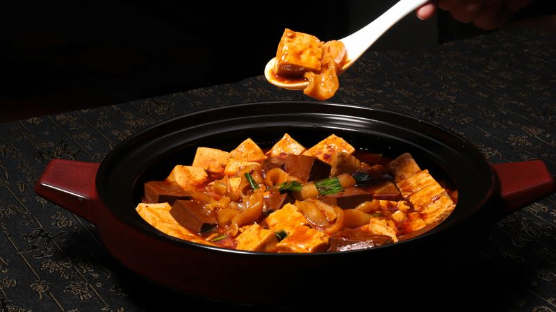 Asian Takeout Obsession: 16 Fiery, Saucy Dishes You’ll Want to Order on Repeat 6 Sichuan Mapo Tofu Bowl