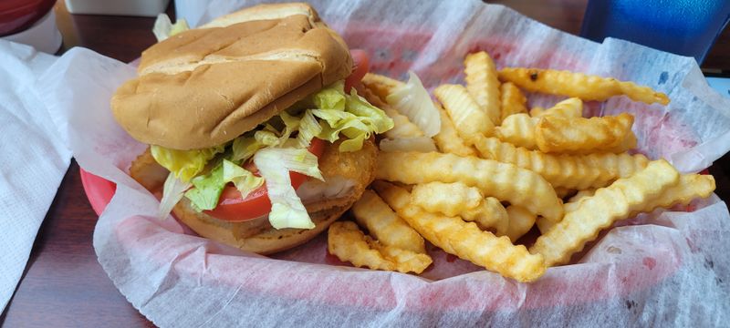 Griddle Burger at Lunch