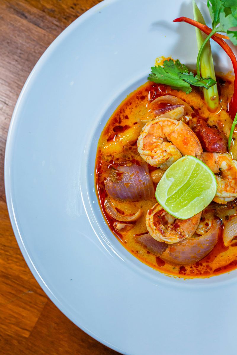 Asian Takeout Obsession: 16 Fiery, Saucy Dishes You’ll Want to Order on Repeat 7 Thai Red Curry Shrimp