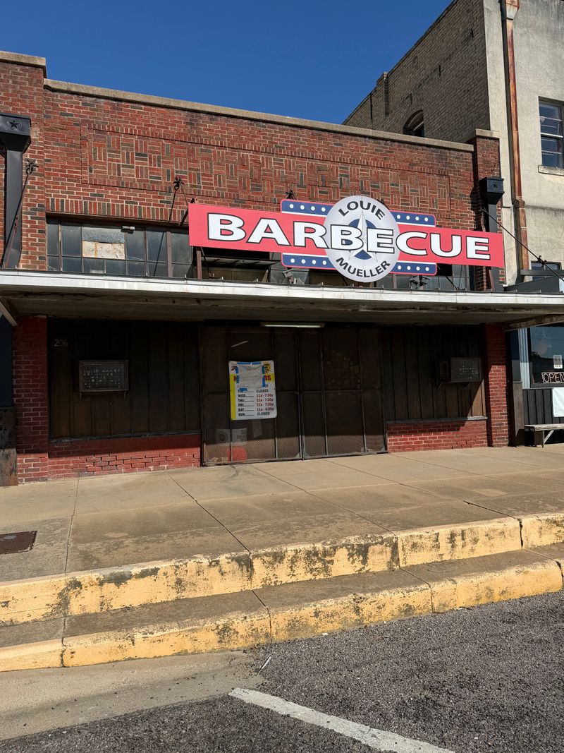Louie Mueller Barbecue - Taylor, Texas
