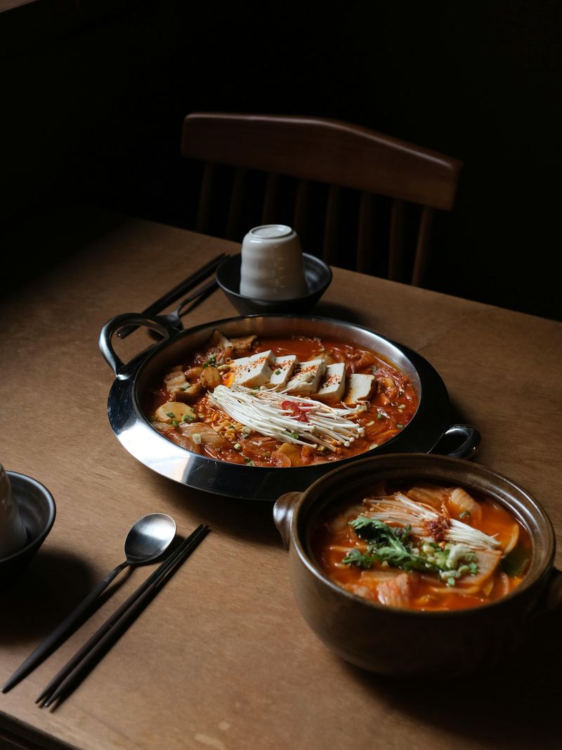 Korean Spicy Tofu Hot Pot