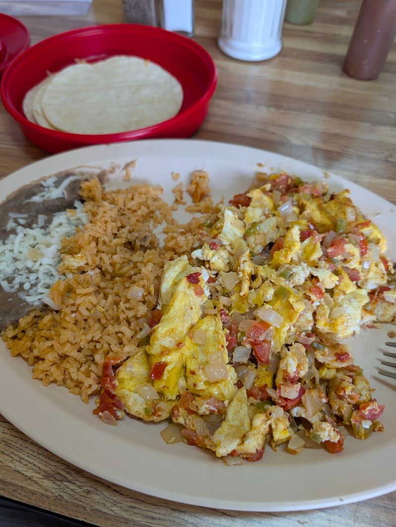 Chorizo and Eggs Plate