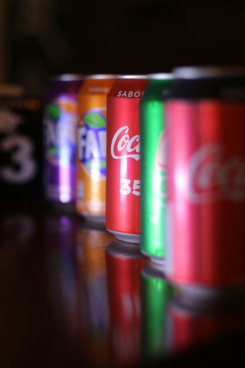 25 Grocery Store Items That Secretly Control People’s Diets 10 Soda cans