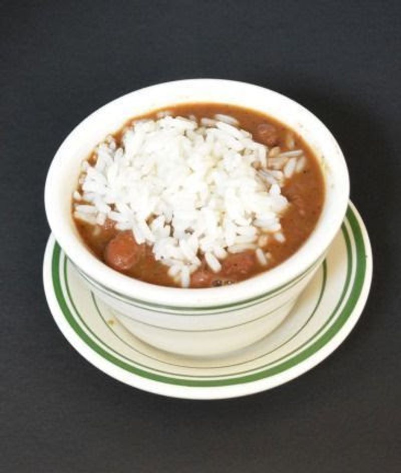 Seafood Gumbo and Red Beans and Rice