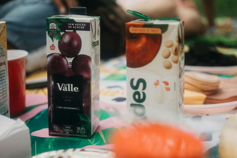 Apple juice box