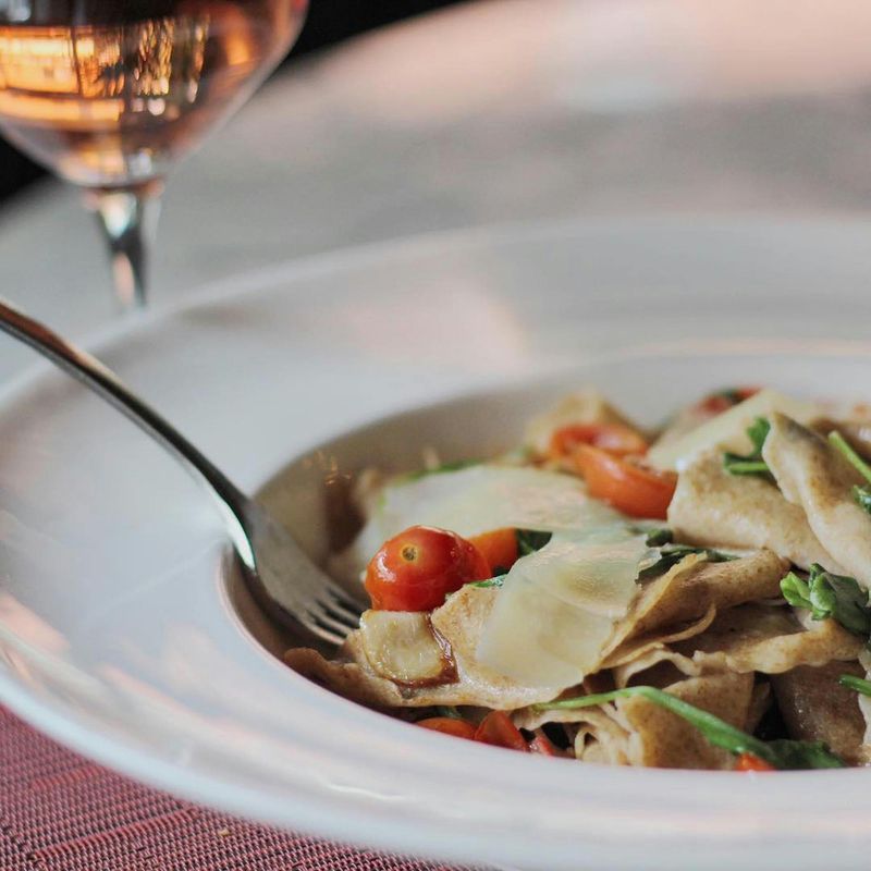 Pappardelle with Cherry Tomatoes and Parmesan