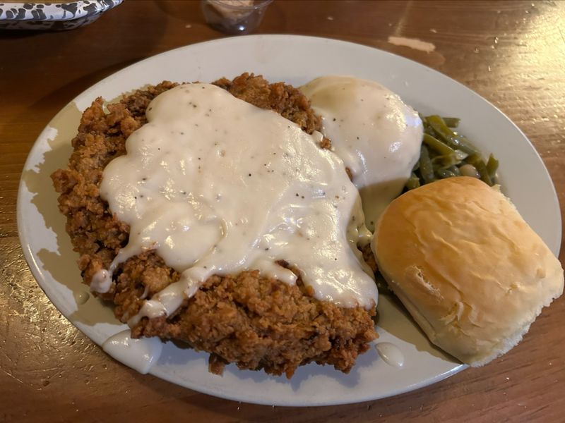 13 Kansas Chicken Fried Steak Plates That Still Come Out Golden And Loudly Crisp 15 The Barn – Burrton, Kansas