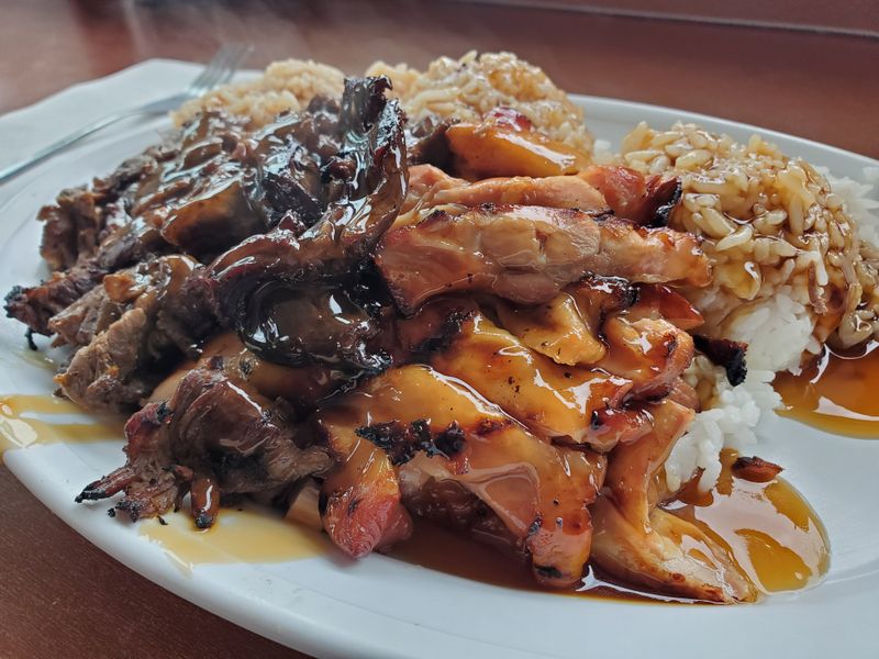 Pork Teriyaki With Extra Char