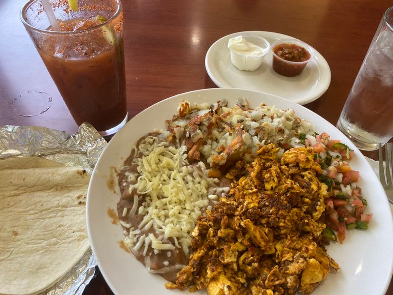 Ham and Cheese Scramble