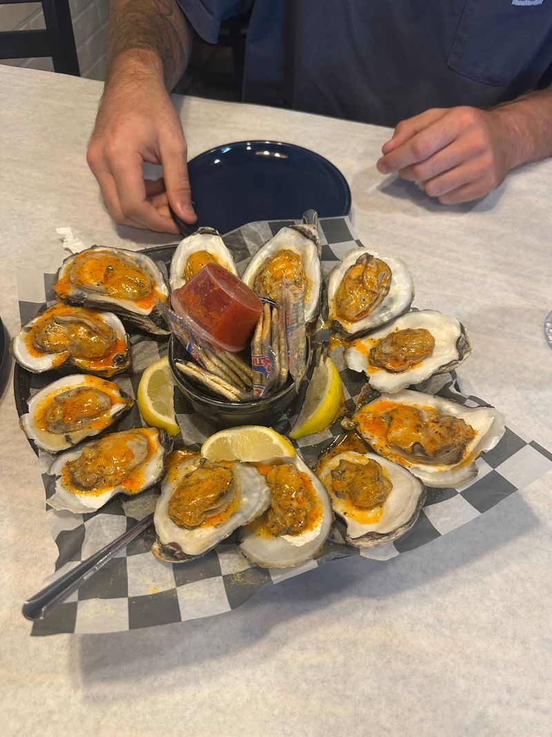 Steamed Local Oysters