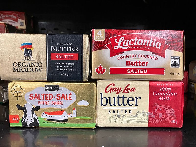 Store-brand butter