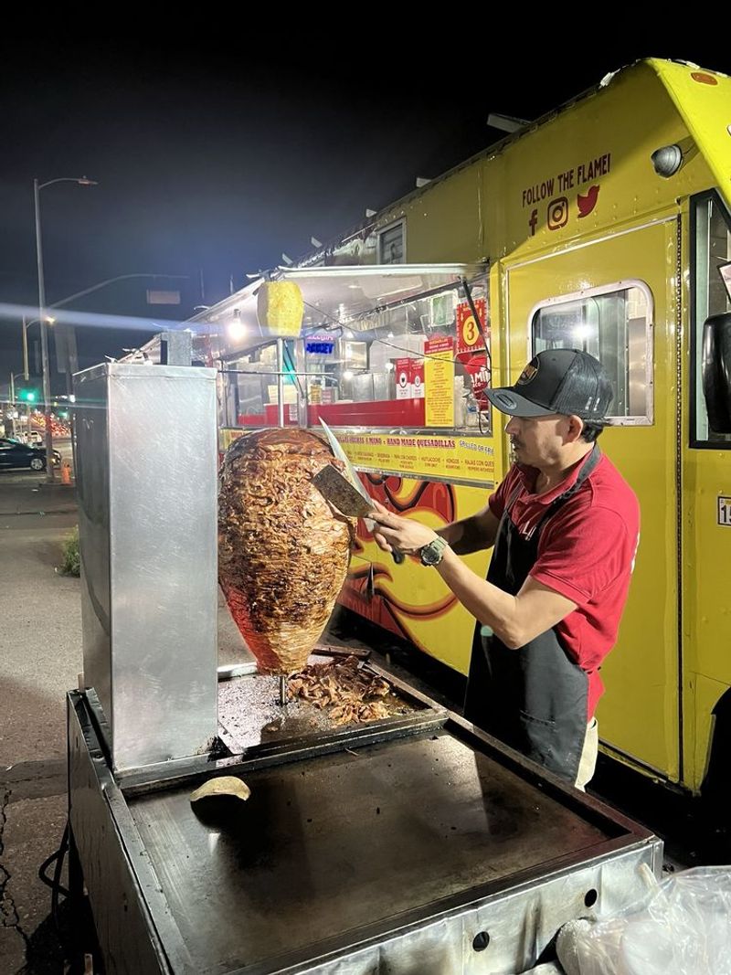 El Flamin Taco - Korea Town - Los Angeles, California