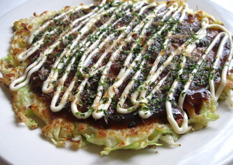 13 Japanese Izakaya Bites You Should Order Before Your Next Drink 13 Okonomiyaki Slices