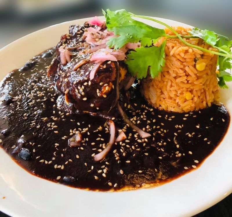 Mole poblano sauce