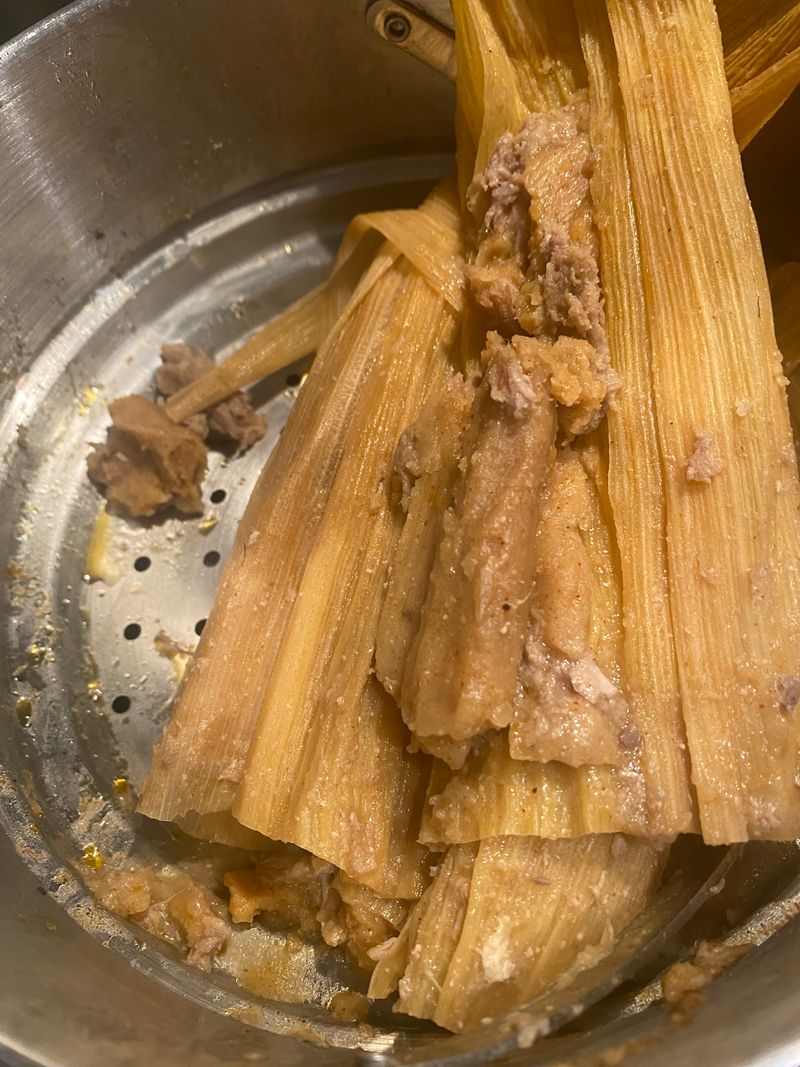 This Cozy Café Serves Breakfast Tamales People Wait All Week For 7 Classic Pork Tamales With Chile Gravy