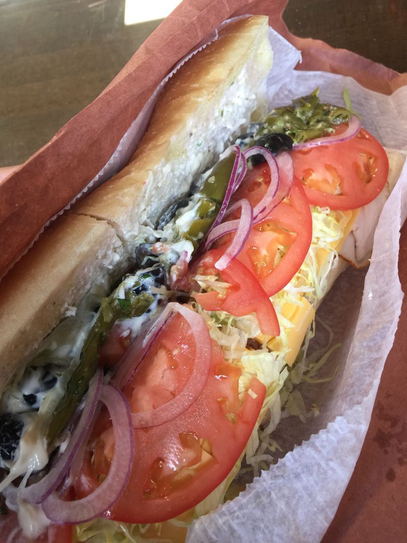 Sausage, Peppers, and Onions Hero