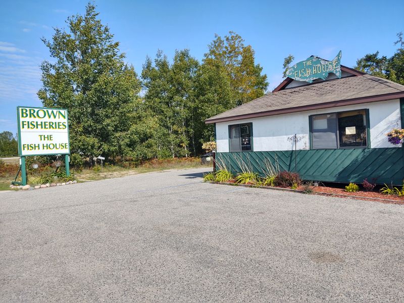 Brown Fisheries Fish House - Paradise, Michigan