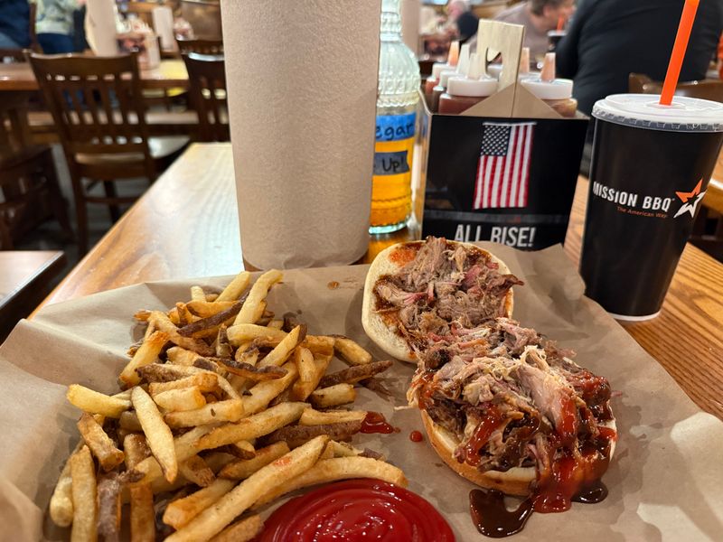 16 Virginia BBQ Counters Serving Pulled Pork So Tender It Barely Needs Sauce 14 MISSION BBQ - Richmond, Virginia