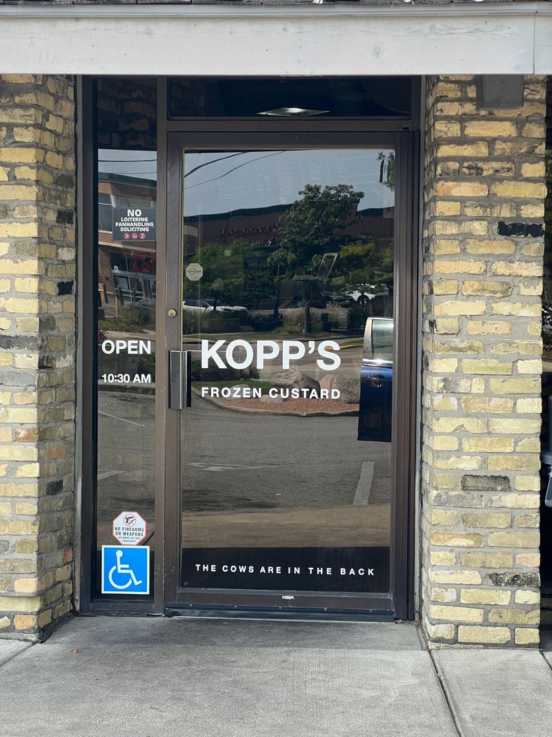 Kopps Frozen Custard – Milwaukee, Wisconsin