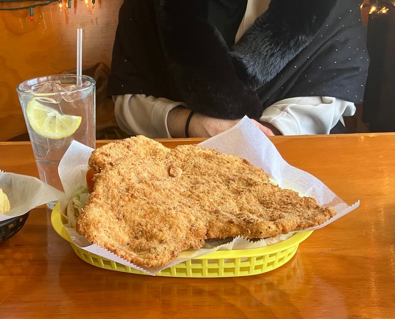 15 Indiana Tenderloin Counters Where The Sandwiches Hang Over The Bun Like A Dare 20 Plump's Last Shot - Indianapolis, Indiana