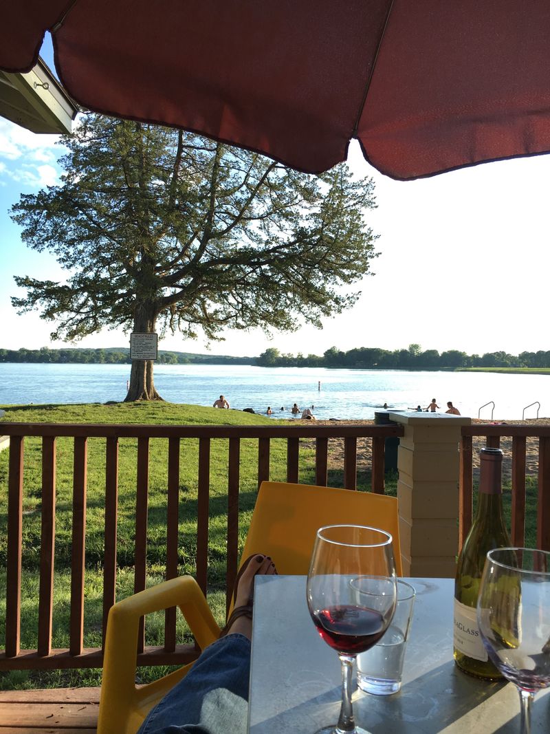 Lakeside Patio Vibes