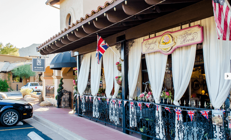 English Rose Tea Room - Carefree, Arizona