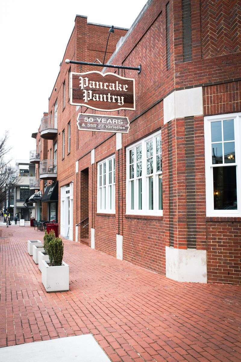 11 Breakfast Houses Across America Where the Syrup Never Stops Flowing 7 The Pancake Pantry - Hillsboro Village - Nashville, Tennessee