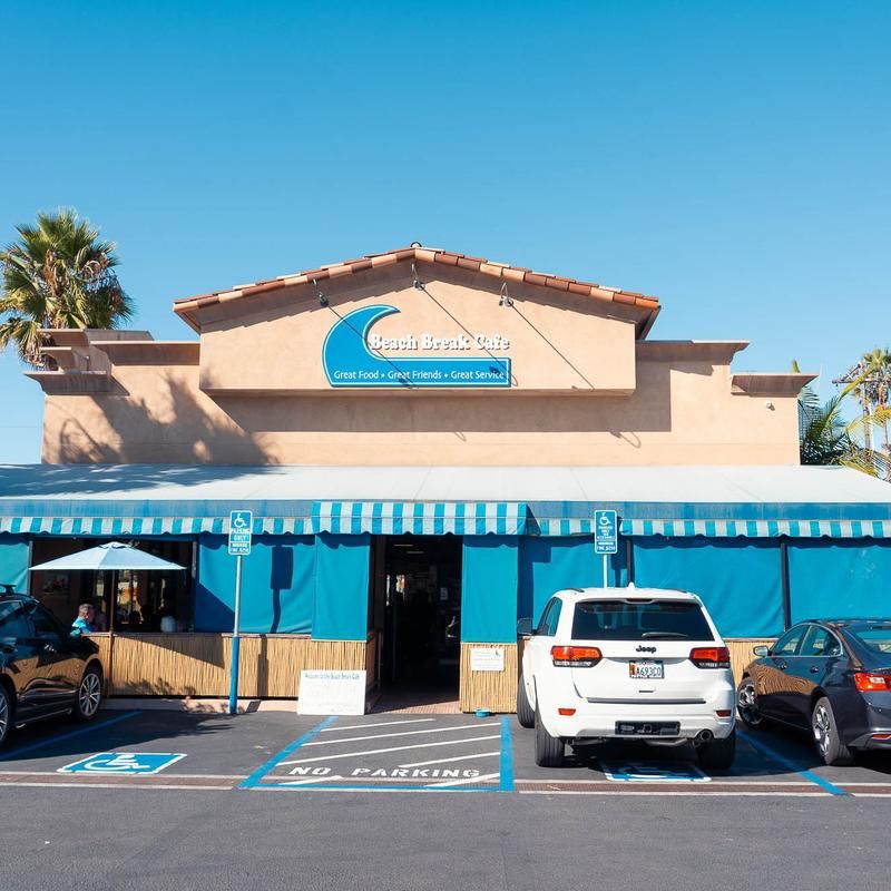 11 All-Day Breakfast Spots Across America Where the Pancakes Are Bigger Than the Plate 14 Beach Break Cafe - Oceanside, California