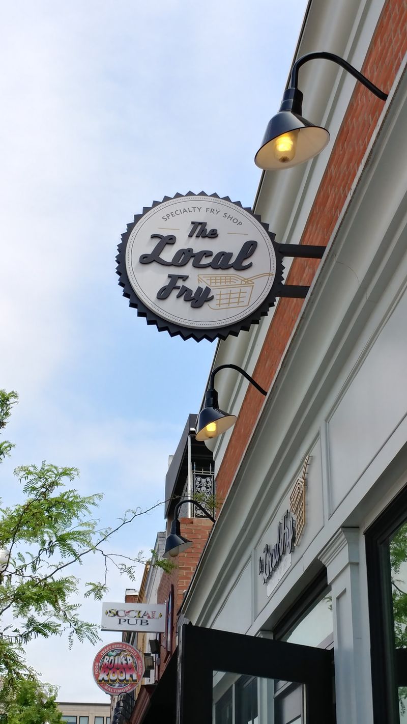 Maryland Carryout Fish Windows That Keep The Oil Hot All Afternoon 8 The Local Fry - Baltimore, Maryland