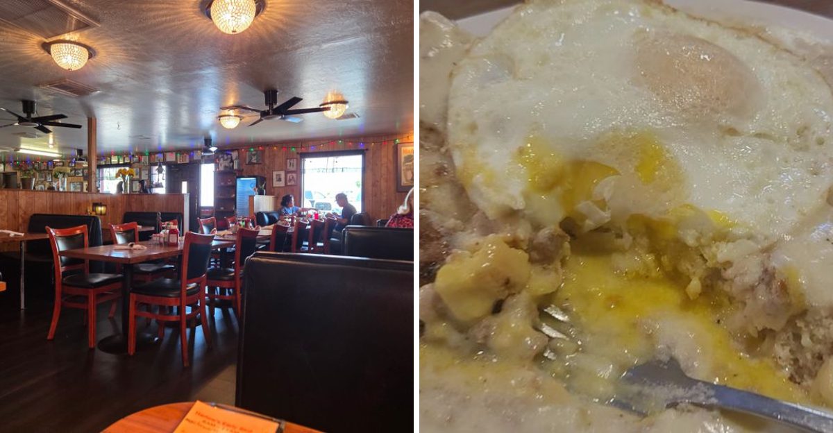 This Arizona College-Town Café Serves Heaping Breakfast Plates And Biscuits & Gravy Students Swear Cure Any Morning After
