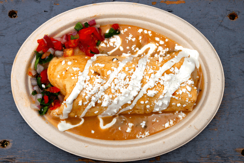 Smothered Breakfast Burrito Experience