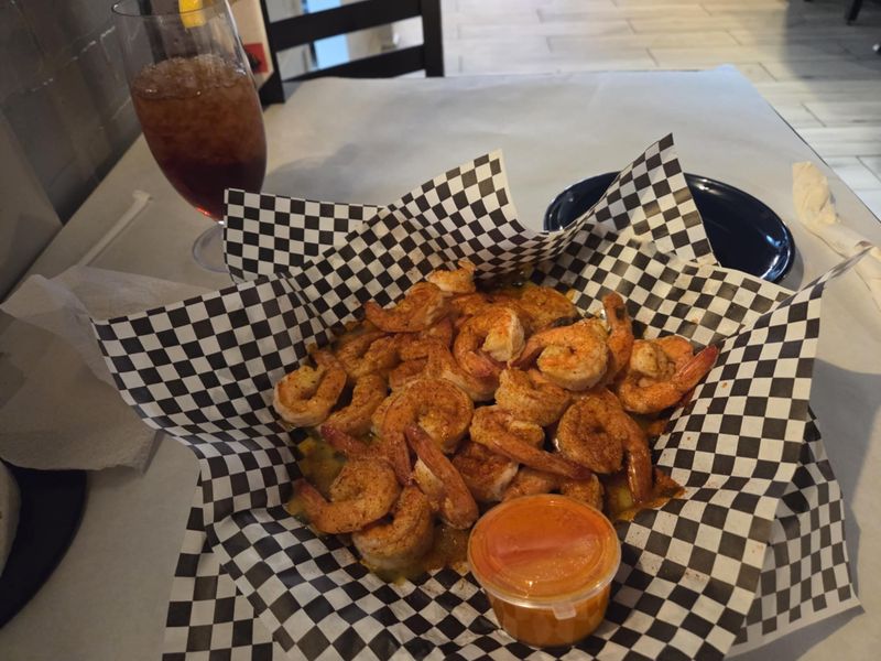 Steamed Wild Georgia Shrimp