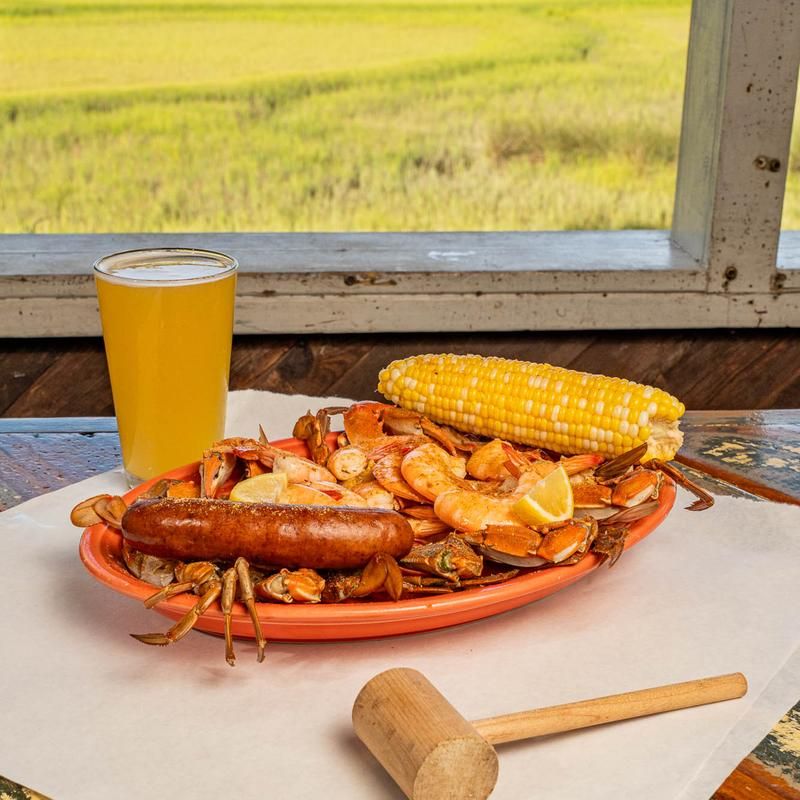 Steamed Blue Crabs Feast