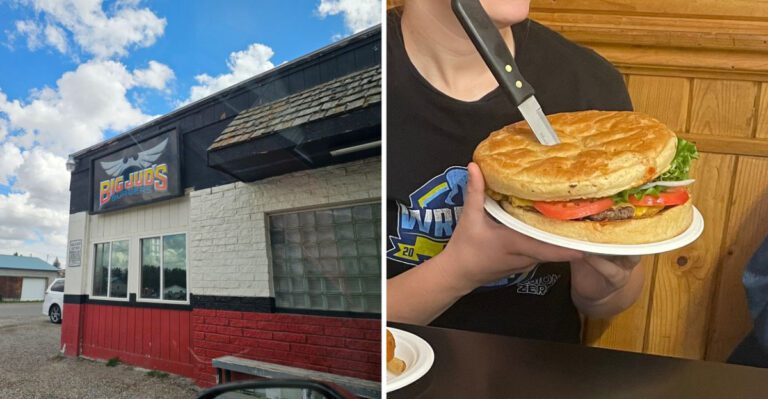 This Idaho Burger Shack Serves Giant One-Pound Burgers Locals Say Are a Rite of Passage in Rexburg