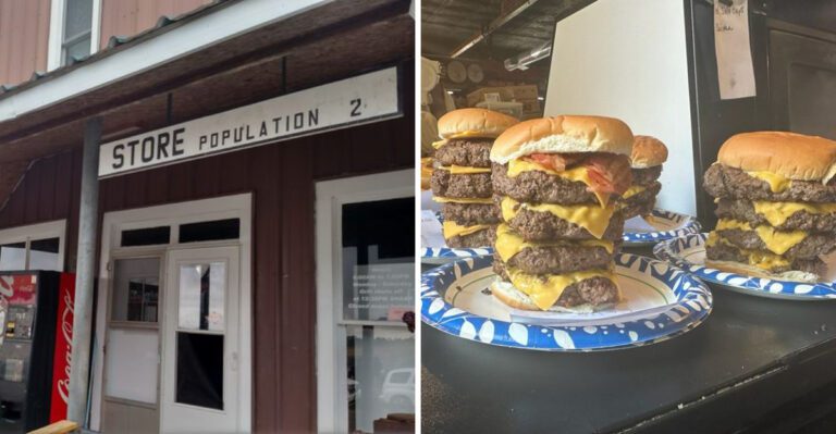 This Illinois Country Store Serves A Famous Burger Locals Say Is Worth The Backroad Drive