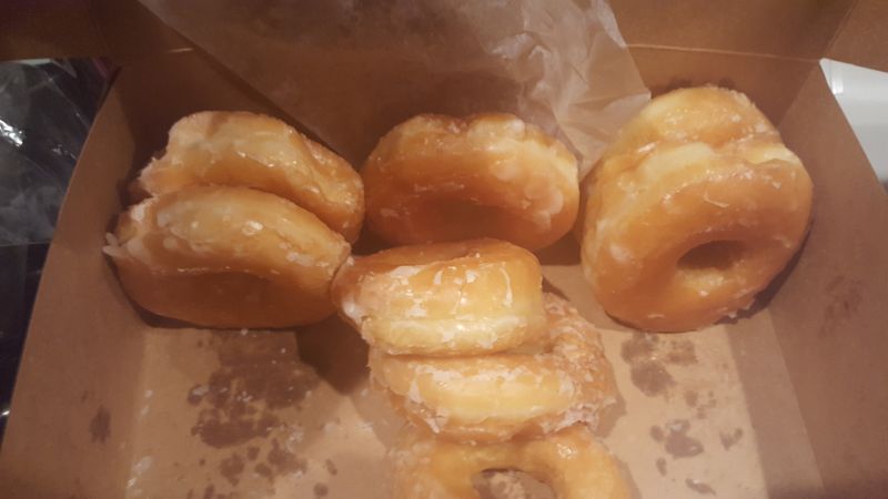 Classic Glazed Donut at Daybreak