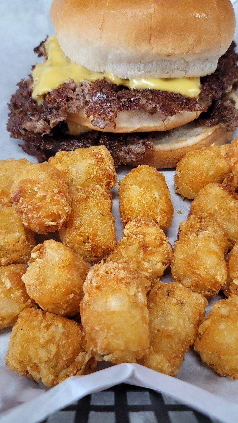 The Legendary Double Patty Smash Burger