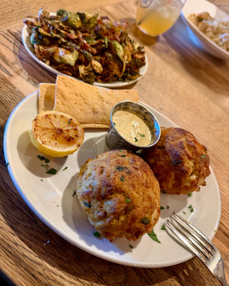 This Maryland Seafood House Serves Crab Cakes So Famous the Weekend Crowds Start Forming Before Lunch 6 The Legendary Crab Cake Sandwich