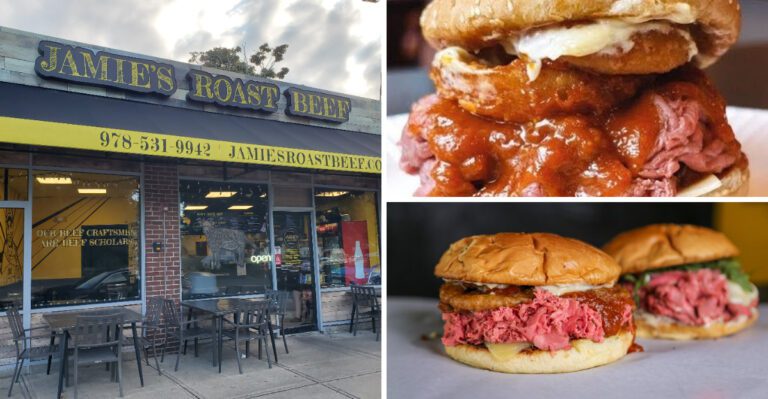 This Massachusetts Roast Beef Shop Piles Up Three-Way Sandwiches Locals Say Are Worth The Detour